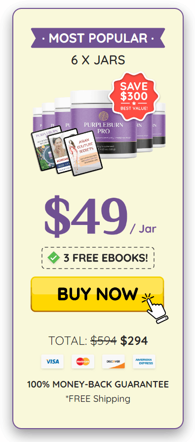 buy PurpleBurn Pro 6 bottle